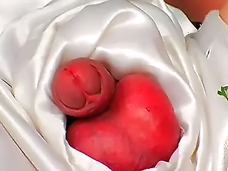 Shemale Queen Ravished by Female Harem